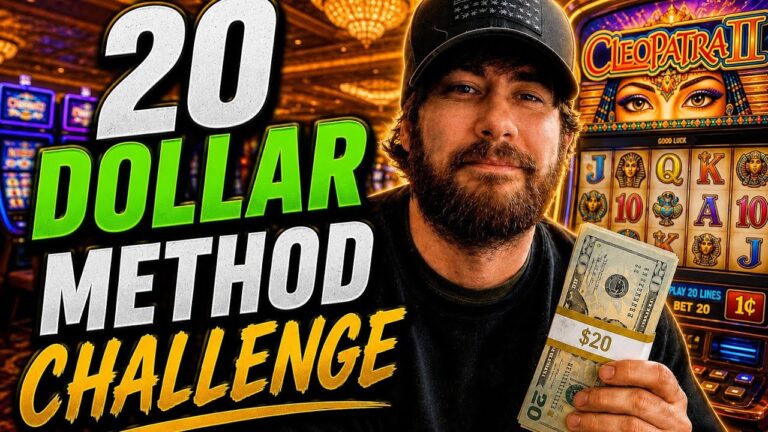 I Tested the $20 Slot Strategy Again….IT WORKED!