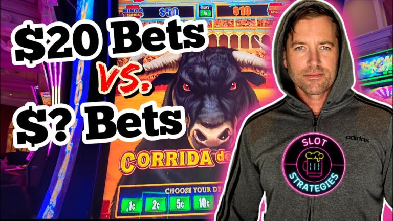 One $20 Bet On 10 Different Machines: VEGAS BABY!