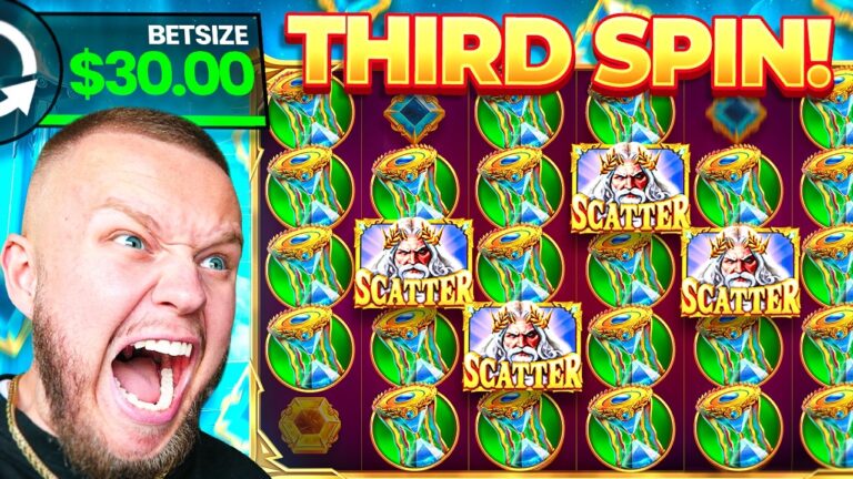 THIS GATES OF OLYMPUS SESSION WAS SENSATIONAL! (Big Slot Win!?)