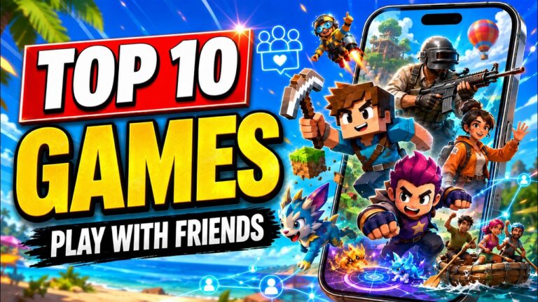 Top 10 BEST Mobile Games to Play w/ Friends – Summer 2026