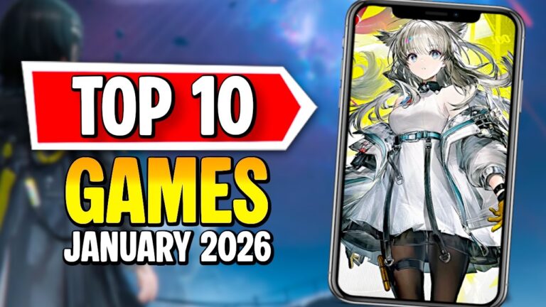 Top 10 BEST NEW Mobile Games January 2026 iOS & Android