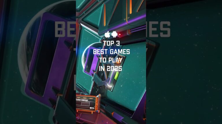 Top 3 Best Mobile Games to Play in 2025