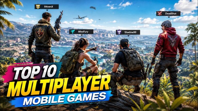 Top 10 BEST Multiplayer Mobile Games to Play with Friends for Android & iOS 2026