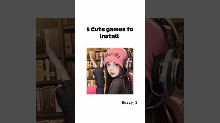 Aesthetic games to install when you’re bored😉✨ | #shorts