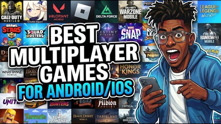 TOP 50 Best Multiplayer Mobile Games You NEED to Play With Friends