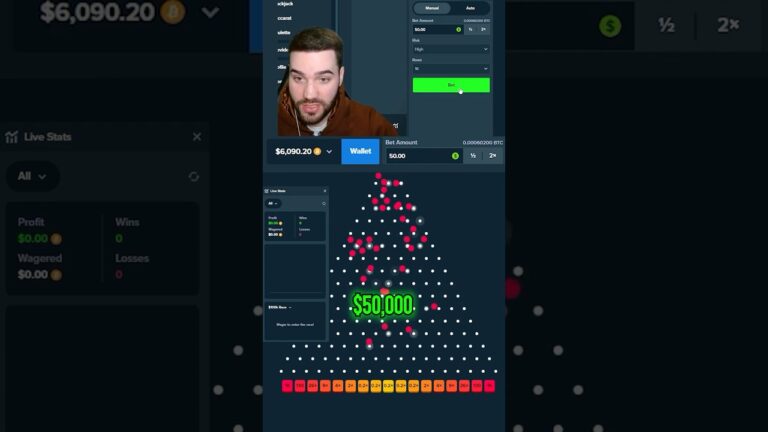 Spamming $50 Plinko Balls As Fast As Possible..