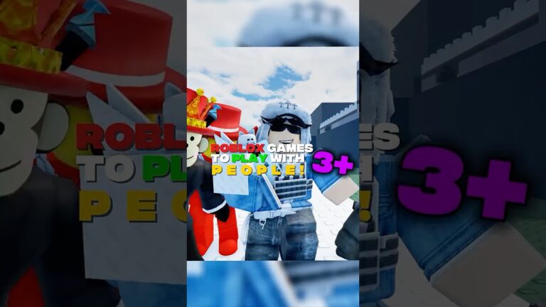 🔥 3 Roblox Games You NEED to Play With Friends!