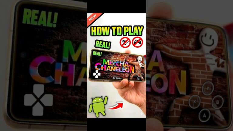 How to Play Meccha Chameleon on Mobile 🦎📱 #shorts