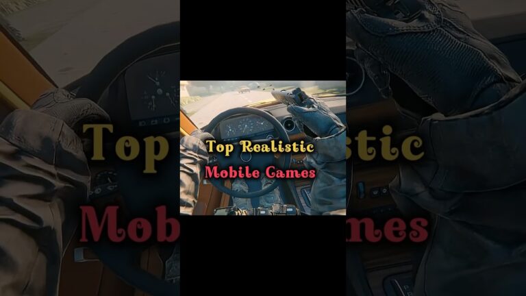 Top 3 realistic mobile games Top realistic games for android #grtop2 #viralvideo