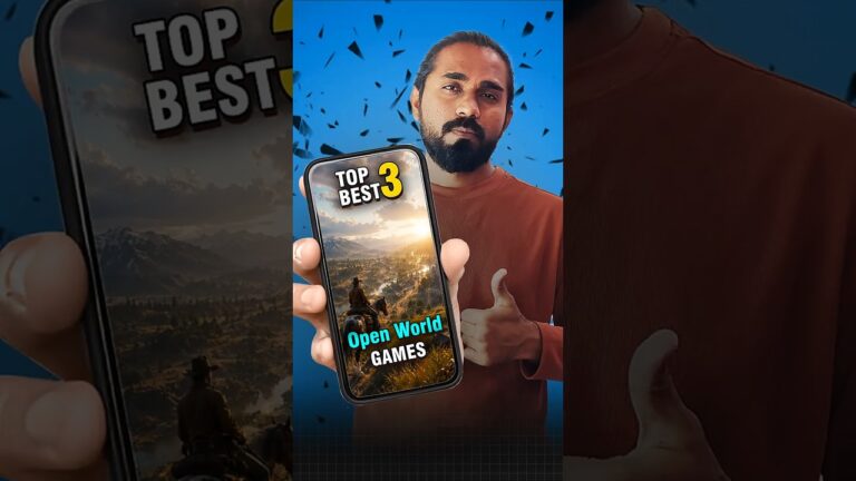 Top 3 BEST New Open World Games for Mobile 🤯