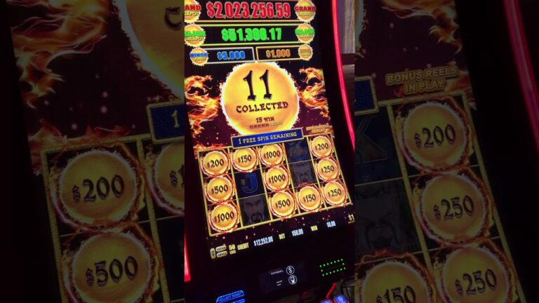 $4000 to START on the $2 Million Dragon Link! #slots #casino #vegas