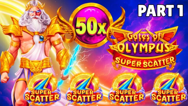 Gates of Olympus Super Scatter Intense Session! (Part 1)