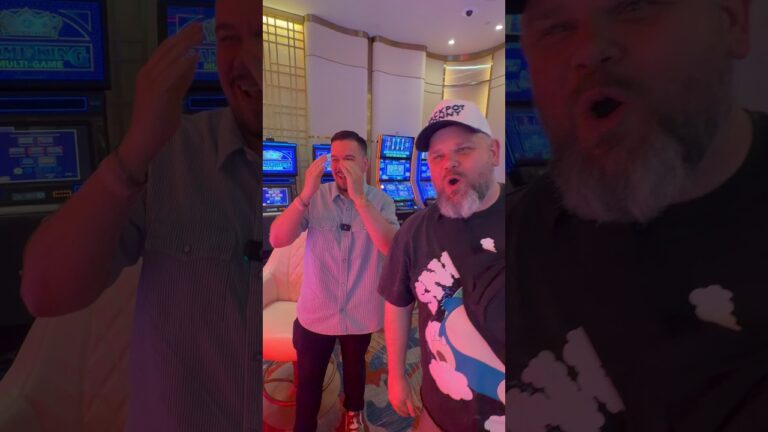 He Bet $1,875/Spin and IT ACTUALLY HAPPENED After His Friends Dared Him!!! #slots #vegas #casino