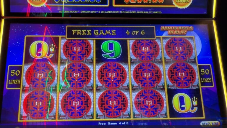 High Limit Dragon Link Autumn Moon! #casino #jackpot #bigwin #lasvegas #slots