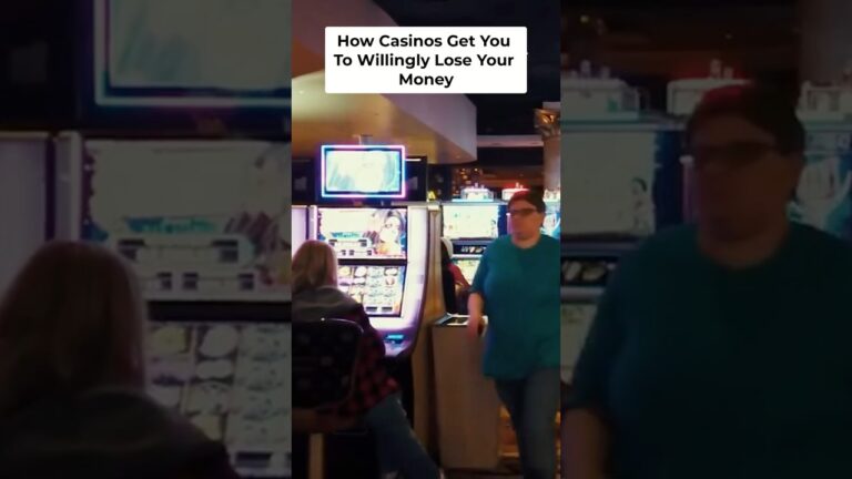 How Casinos Make you Happy To Lose Money #gambling #slots #casino