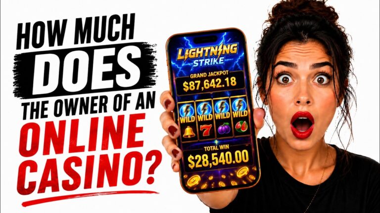 How Much Does The Owner Of An Online Casino Earn?