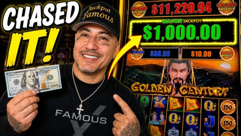 I Chased a MAXED OUT $1,000 Major With Just $100!