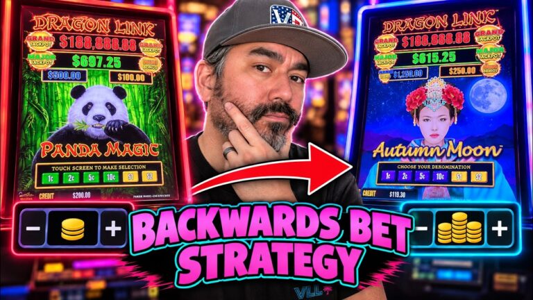 I Tested a Backwards Bet Strategy on Dragon Link