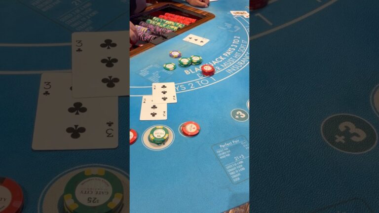 I Won Over $1,000 On SIDE BETS! #casino #gambling #blackjack