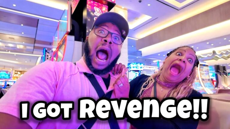 I Won THOUSANDS On A Slot Machine That Bullied My Wife!!