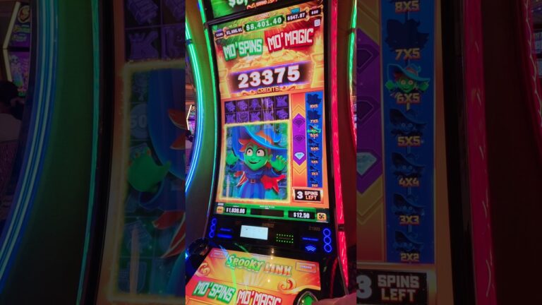INSANE DOUBLE POP On New Spooky Link LEFT US SHOCKED! #casino #slots #slot