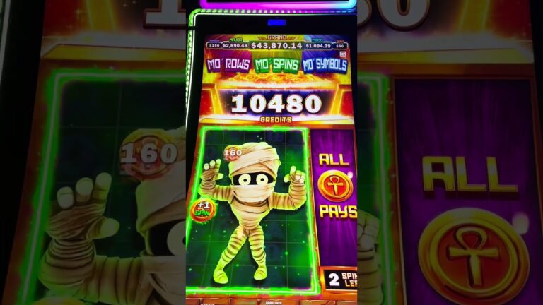 PART 2 — BIG BONUS! 🔥🎰 The spins just kept coming on Mo Mummy! 👻💰