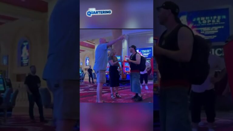 Risky Casino Prank Draws An Entire Crowd Around The Slot Machines #Casino #Confrontation #PublicFrea