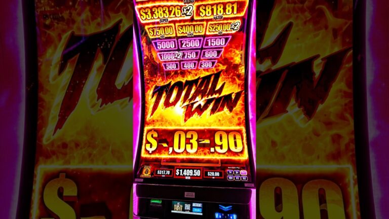SHE’S ALIVE! $20 Bet Monster Win #casino #slots #brideoffrankenstein