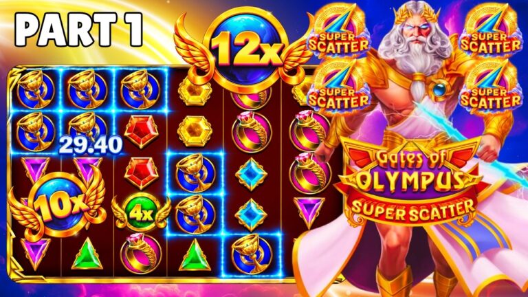 Taking a Small Balance to Gates of Olympus Super Scatter! Let’s Take it Up! (Part 1)
