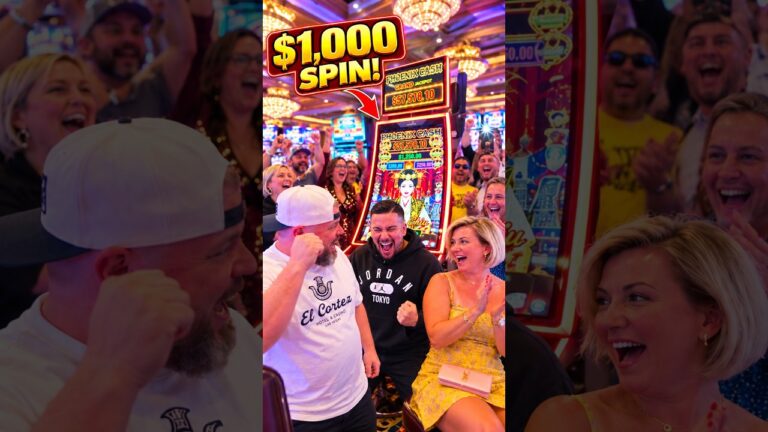 The ENTIRE Casino SCREAMED With Them as It FINALLY Happened! #slots #vegas #casino