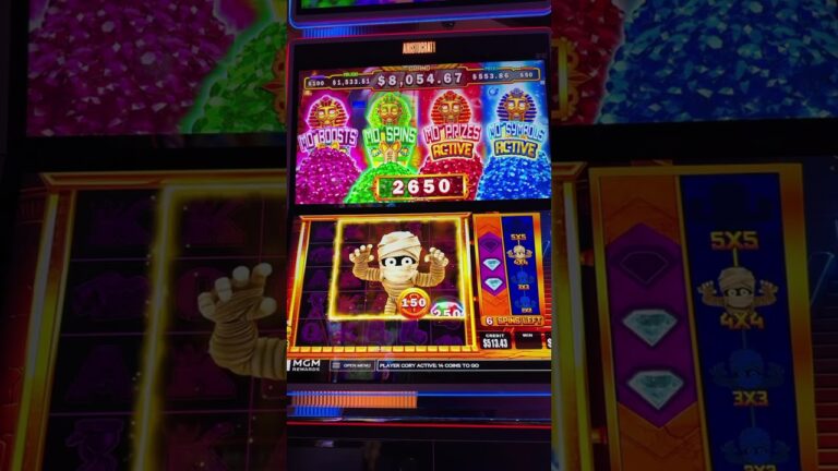 The Mummy Pays! #slots #casino #gamble