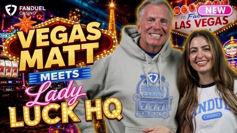 Vegas Matt Invites Lady Luck HQ To Play 🤝
